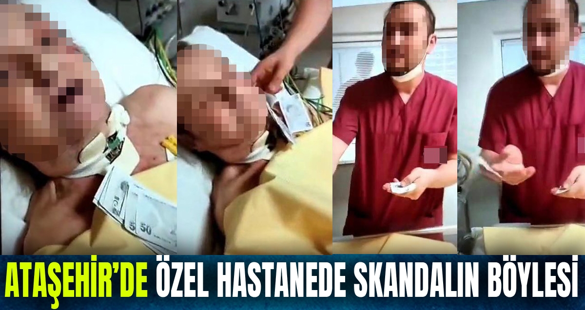 İstanbul'da özel hastanede yaşlı kadını 'böbreğini alacağız' diyerek kokutup yüzüne para saçtılar