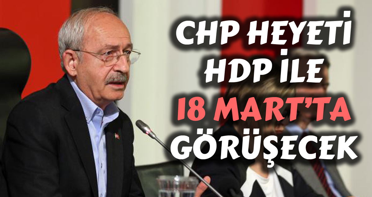 CHP heyeti HDP'nin Genel Merkezine gidiyor